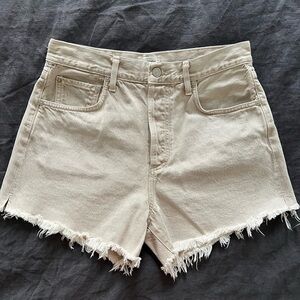 Citizens Of Humanity Beige Jean Shorts